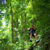 Zip Line Canopy tour in the rainforest of Panama